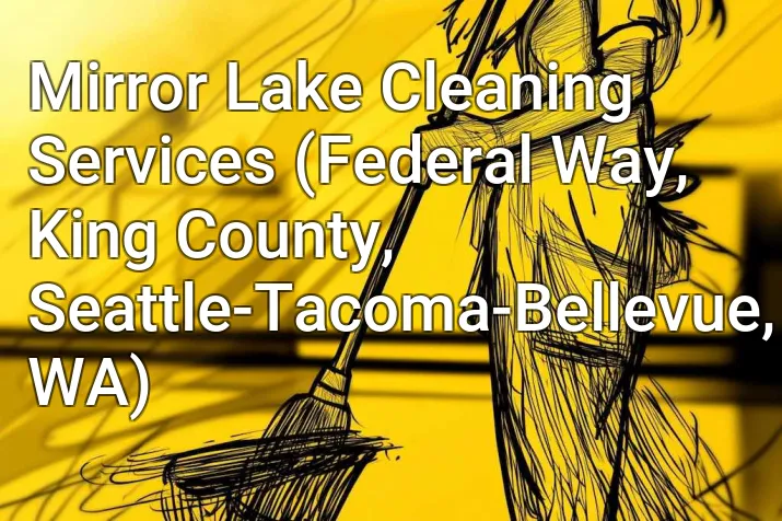Mirror Lake Cleaning Services (Federal Way, King County, Seattle-Tacoma-Bellevue, WA)