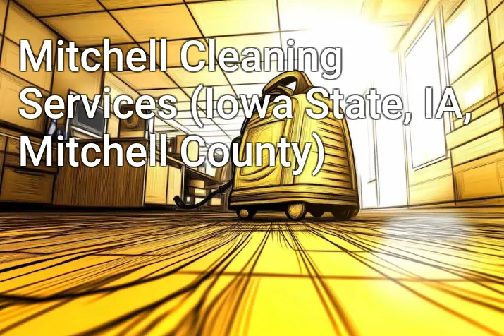 Mitchell Cleaning Services (Iowa State, IA, Mitchell County)