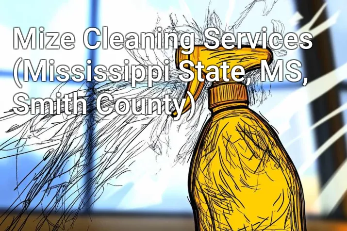 Mize Cleaning Services (Mississippi State, MS, Smith County)