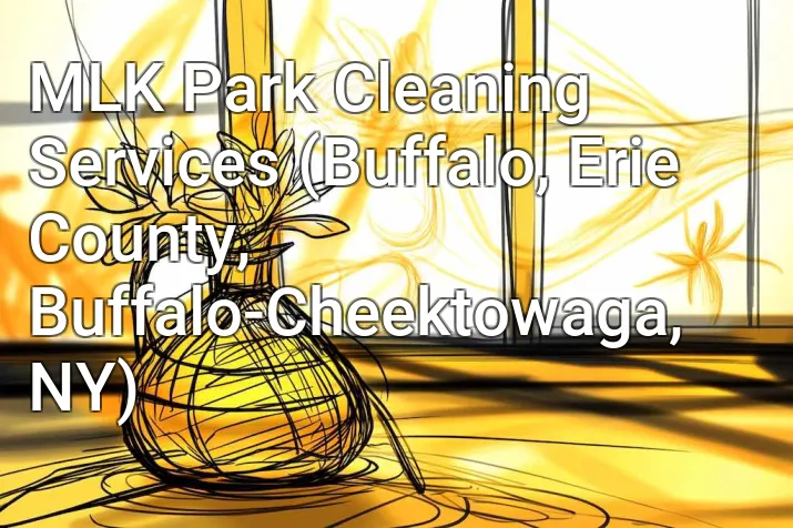 MLK Park Cleaning Services (Buffalo, Erie County, Buffalo-Cheektowaga, NY)