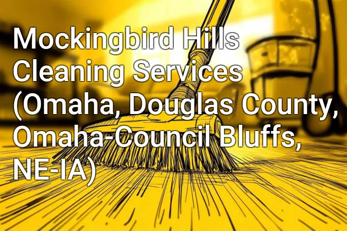 Mockingbird Hills Cleaning Services (Omaha, Douglas County, Omaha-Council Bluffs, NE-IA)