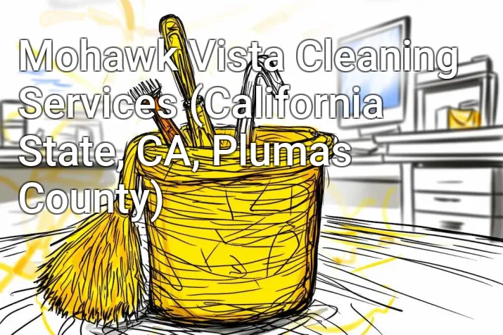 Mohawk Vista Cleaning Services (California State, CA, Plumas County)