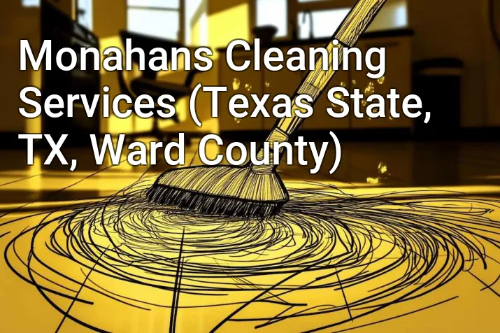 Monahans Cleaning Services (Texas State, TX, Ward County)