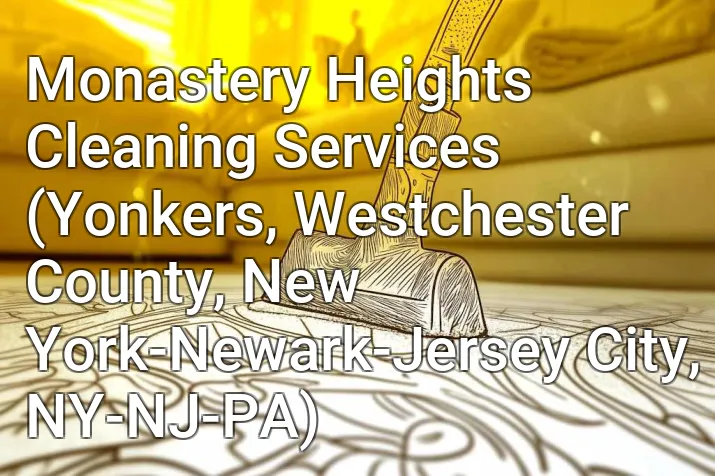 Monastery Heights Cleaning Services (Yonkers, Westchester County, New York-Newark-Jersey City, NY-NJ-PA)