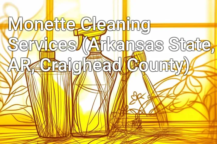 Monette Cleaning Services (Arkansas State, AR, Craighead County)