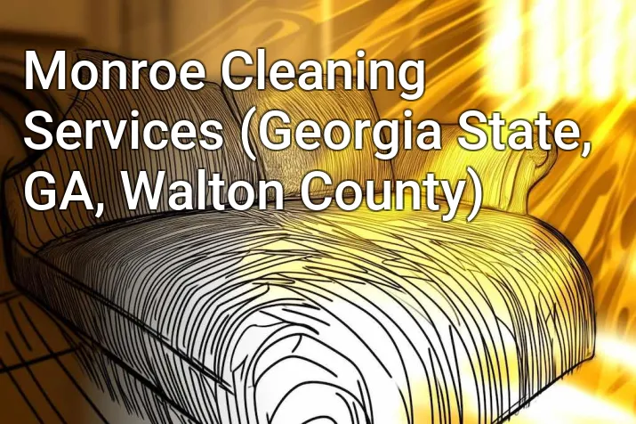Monroe Cleaning Services (Georgia State, GA, Walton County)