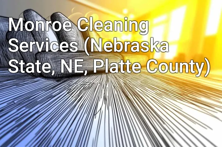 Monroe Cleaning Services (Nebraska State, NE, Platte County)