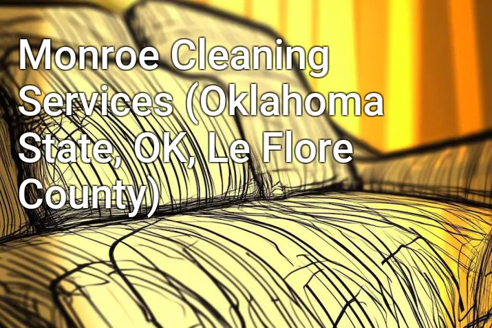 Monroe Cleaning Services (Oklahoma State, OK, Le Flore County)