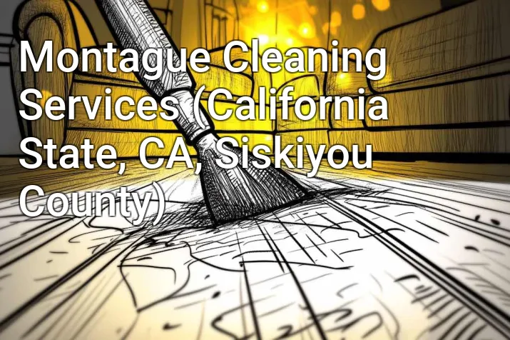 Montague Cleaning Services (California State, CA, Siskiyou County)