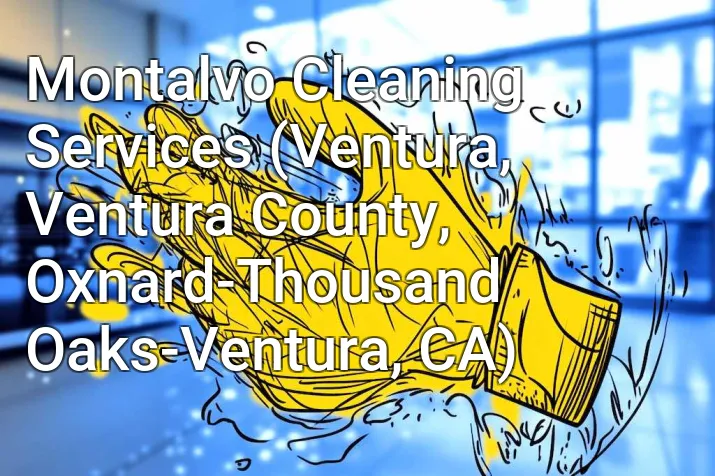 Montalvo Cleaning Services (Ventura, Ventura County, Oxnard-Thousand Oaks-Ventura, CA)