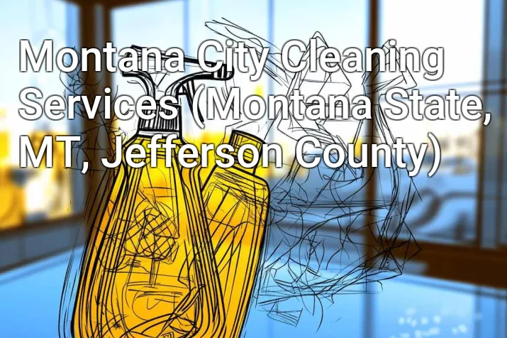 Montana City Cleaning Services (Montana State, MT, Jefferson County)