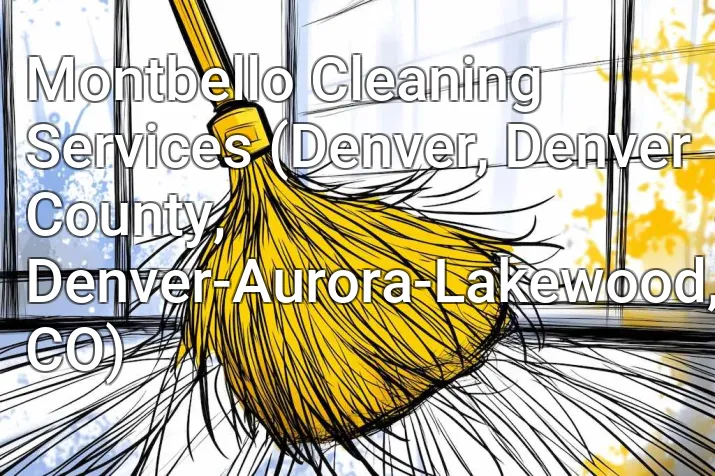 Montbello Cleaning Services (Denver, Denver County, Denver-Aurora-Lakewood, CO)