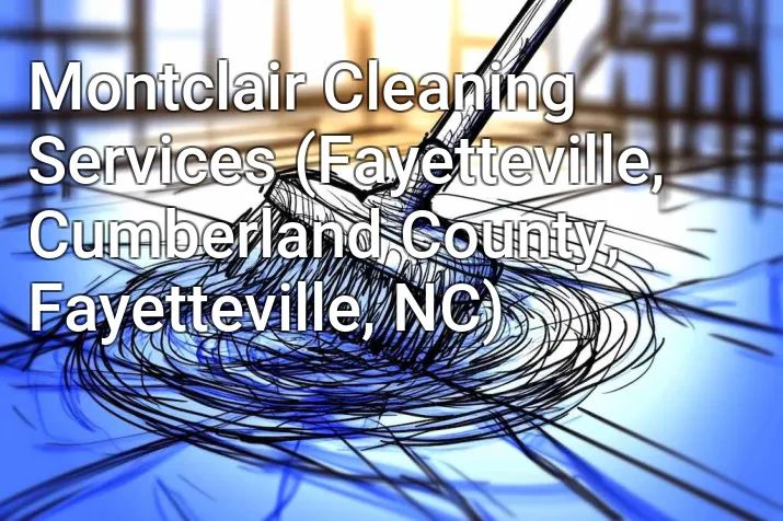 Montclair Cleaning Services (Fayetteville, Cumberland County, Fayetteville, NC)
