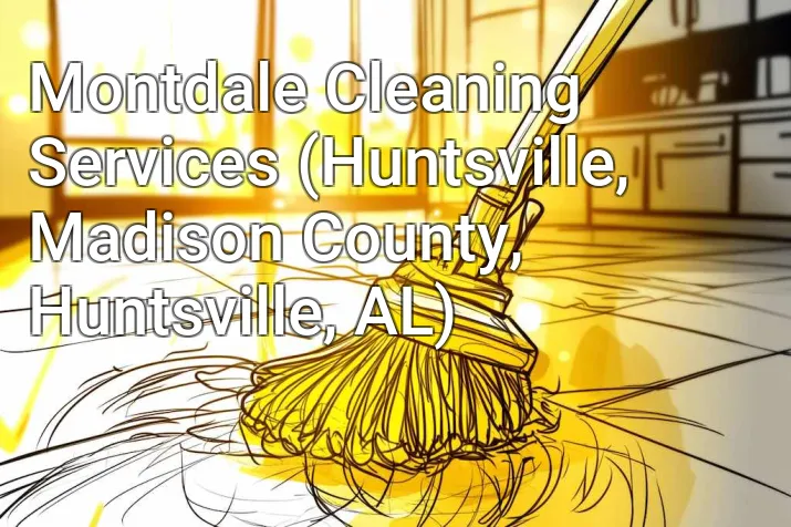 Montdale Cleaning Services (Huntsville, Madison County, Huntsville, AL)
