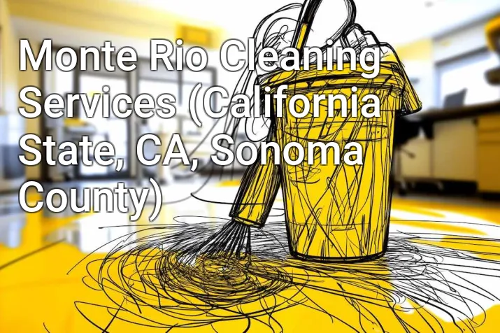 Monte Rio Cleaning Services (California State, CA, Sonoma County)