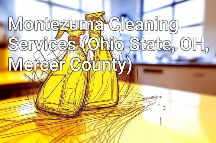 Montezuma Cleaning Services (Ohio State, OH, Mercer County)
