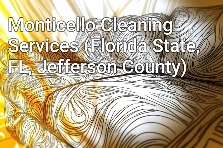 Monticello Cleaning Services (Florida State, FL, Jefferson County)