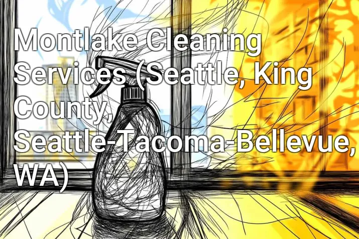 Montlake Cleaning Services (Seattle, King County, Seattle-Tacoma-Bellevue, WA)