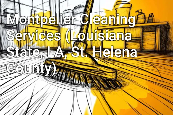 Montpelier Cleaning Services (Louisiana State, LA, St. Helena County)