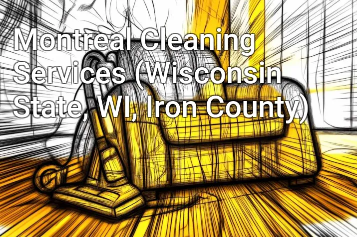 Montreal Cleaning Services (Wisconsin State, WI, Iron County)