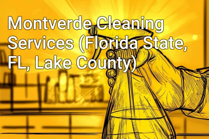 Montverde Cleaning Services (Florida State, FL, Lake County)