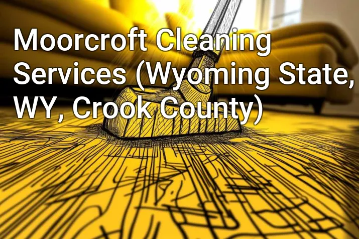 Moorcroft Cleaning Services (Wyoming State, WY, Crook County)