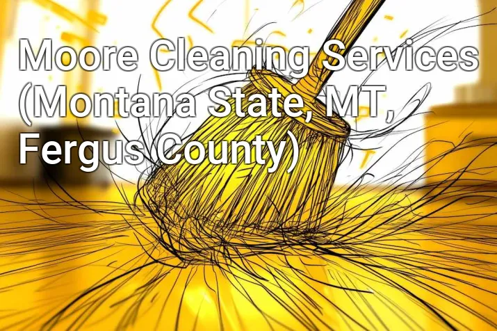 Moore Cleaning Services (Montana State, MT, Fergus County)