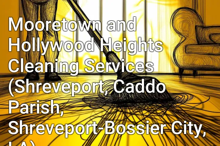 Mooretown and Hollywood Heights Cleaning Services (Shreveport, Caddo Parish, Shreveport-Bossier City, LA)