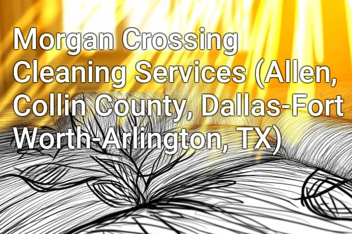 Morgan Crossing Cleaning Services (Allen, Collin County, Dallas-Fort Worth-Arlington, TX)