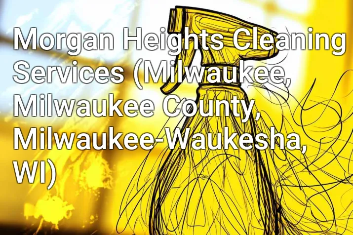 Morgan Heights Cleaning Services (Milwaukee, Milwaukee County, Milwaukee-Waukesha, WI)