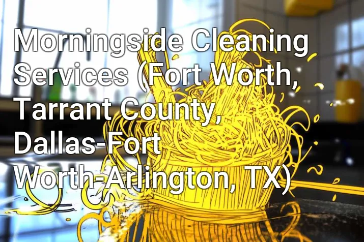 Morningside Cleaning Services (Fort Worth, Tarrant County, Dallas-Fort Worth-Arlington, TX)