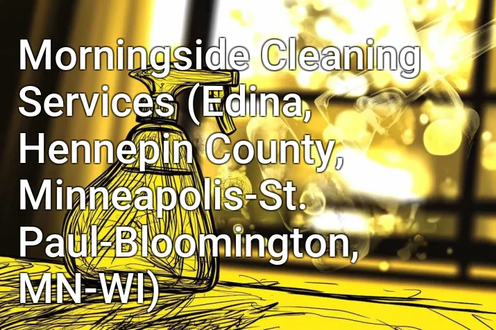 Morningside Cleaning Services (Edina, Hennepin County, Minneapolis-St. Paul-Bloomington, MN-WI)