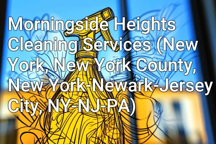 Morningside Heights Cleaning Services (New York, New York County, New York-Newark-Jersey City, NY-NJ-PA)