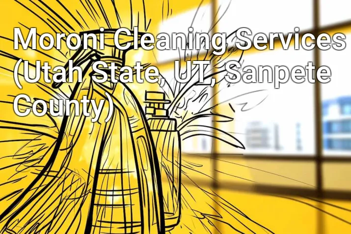 Moroni Cleaning Services (Utah State, UT, Sanpete County)