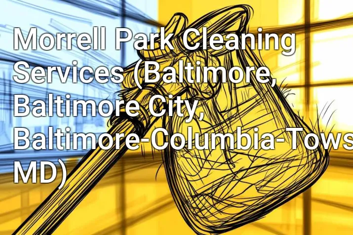 Morrell Park Cleaning Services (Baltimore, Baltimore City, Baltimore-Columbia-Towson, MD)