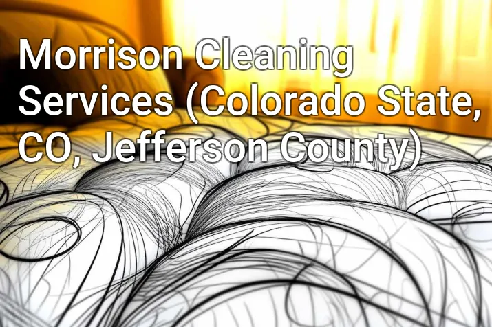 Morrison Cleaning Services (Colorado State, CO, Jefferson County)