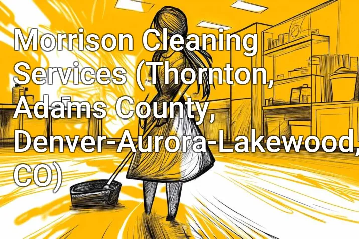 Morrison Cleaning Services (Thornton, Adams County, Denver-Aurora-Lakewood, CO)