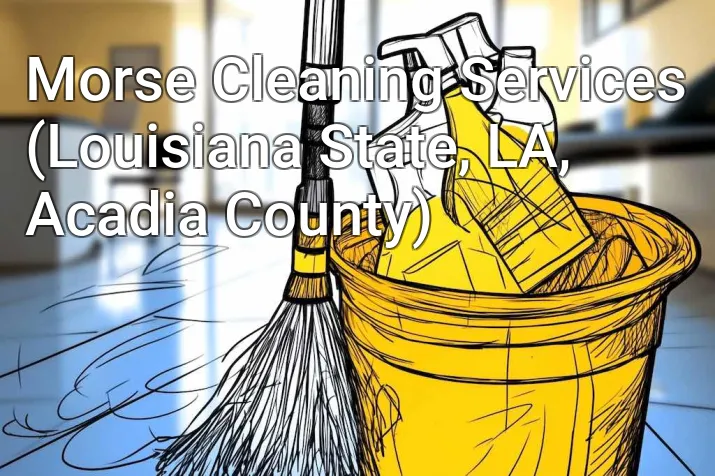 Morse Cleaning Services (Louisiana State, LA, Acadia County)