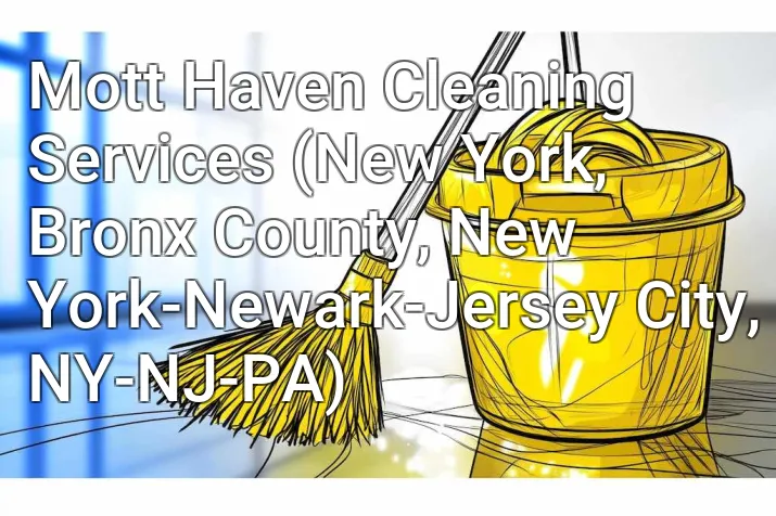Mott Haven Cleaning Services (New York, Bronx County, New York-Newark-Jersey City, NY-NJ-PA)