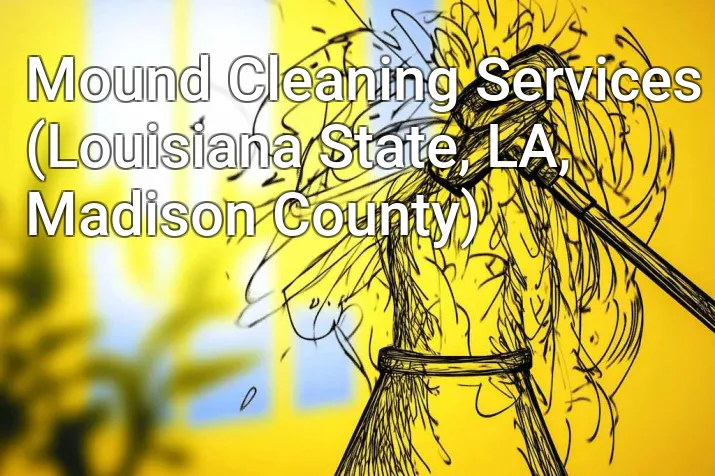 Mound Cleaning Services (Louisiana State, LA, Madison County)