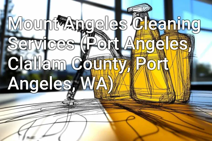 Mount Angeles Cleaning Services (Port Angeles, Clallam County, Port Angeles, WA)