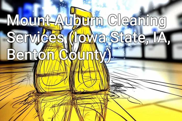 Mount Auburn Cleaning Services (Iowa State, IA, Benton County)
