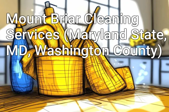 Mount Briar Cleaning Services (Maryland State, MD, Washington County)