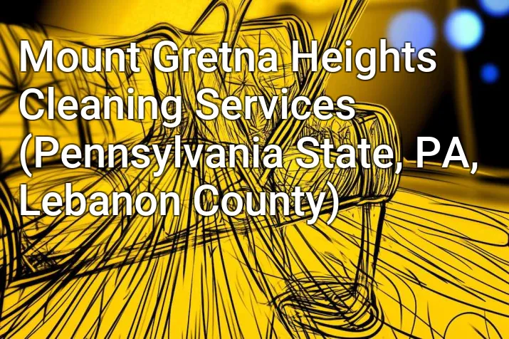 Mount Gretna Heights Cleaning Services (Pennsylvania State, PA, Lebanon County)