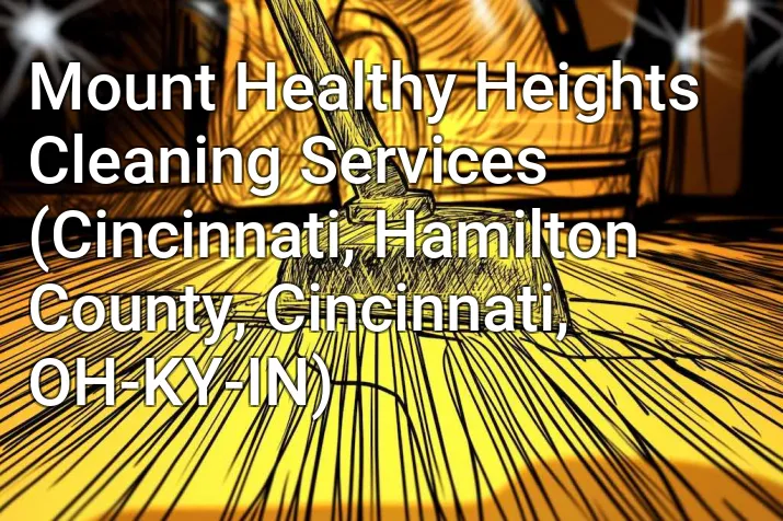 Mount Healthy Heights Cleaning Services (Cincinnati, Hamilton County, Cincinnati, OH-KY-IN)