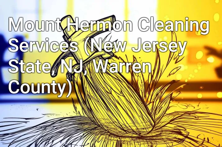 Mount Hermon Cleaning Services (New Jersey State, NJ, Warren County)