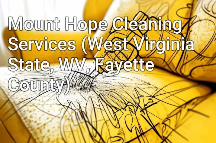 Mount Hope Cleaning Services (West Virginia State, WV, Fayette County)