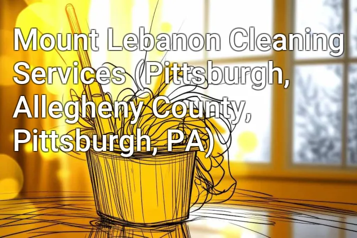 Mount Lebanon Cleaning Services (Pittsburgh, Allegheny County, Pittsburgh, PA)