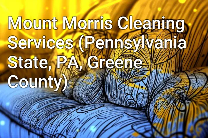 Mount Morris Cleaning Services (Pennsylvania State, PA, Greene County)