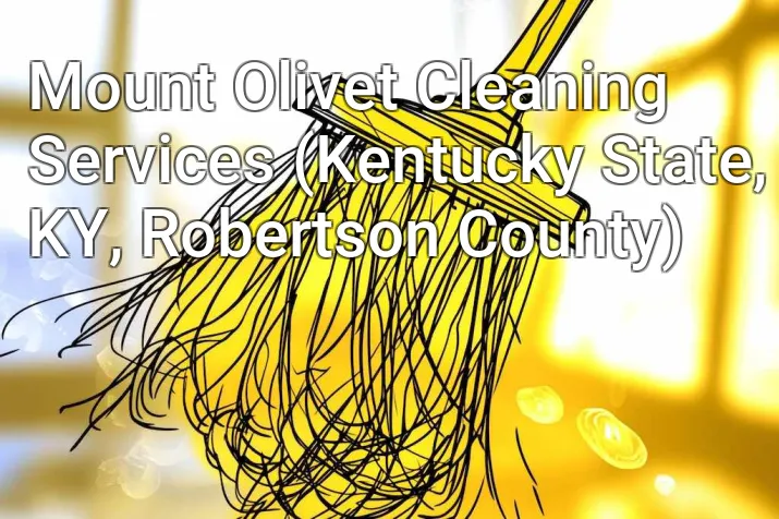 Mount Olivet Cleaning Services (Kentucky State, KY, Robertson County)